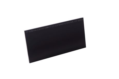 Сварочный светофильтр С5 DIN 11 52х102 мм MASTERTOOL 81-0054