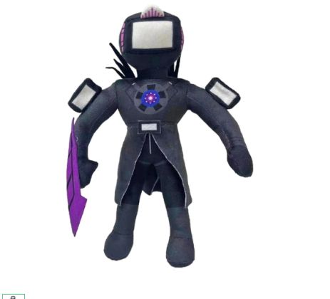 Titan TV Man Plush від туалету Skibidi, м'яка іграшка