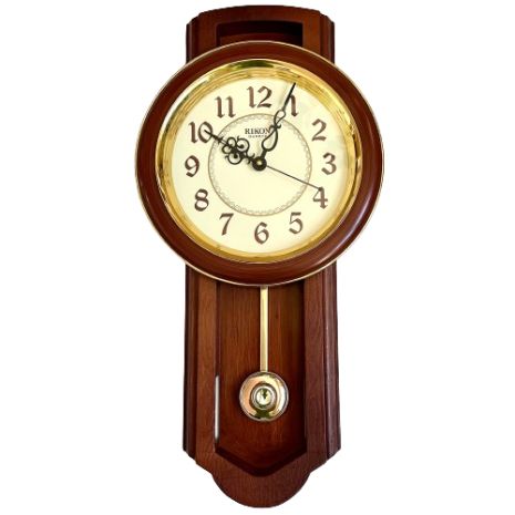 Настенные часы RIKON ходики (50х30 см) "Маятник-50-D" светлое дерево Настенные часы RIKON ходики (50х30 см) "Маятник-50-D" светлое дерево