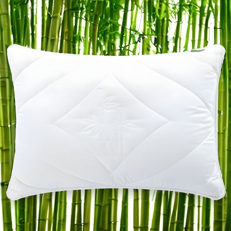 Подушка Bamboo IDEIA бамбуковая с двумя чехлами на молнии 50х70 см (8-29968) Подушка Bamboo IDEIA бамбуковая с двумя чехлами на молнии 50х70 см (8-29968)