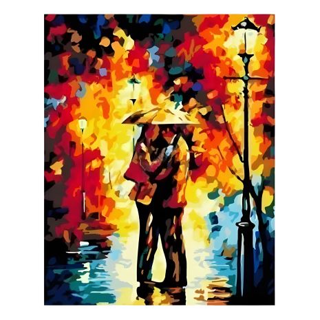 Алмазна мозаїка "Зустріч у парку" 40х50 см ColorArt SP053