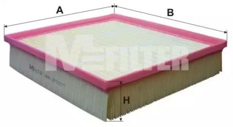 Фільтр повітряний AUDI A8 (M-filter), MFILTER (K440)