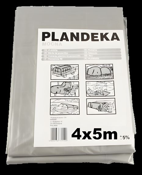 Тент Пландека захисний 4x5м (110г/м2) (Wimar) Польща з люверсами