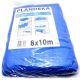 Тент Пландека Тарпаулін 8x10м захисний (60г/м2) (Wimar) Польща з люверсами Тент Пландека Тарпаулін 8x10м захисний (60г/м2) (Wimar) Польща з люверсами