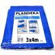 Захисний тент Пландека Тарпаулін 3x4м (60г/м2) з люверсами (Wimar) Польща