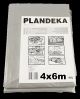 Тент Пландека Тарпаулин 4x6м защитный (110г/м2) (Wimar) Польша с люверсами