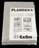 Захисний Тарпаулін Тент 6x8м пландека (110г/м2) Польща з люверсами (Wimar)