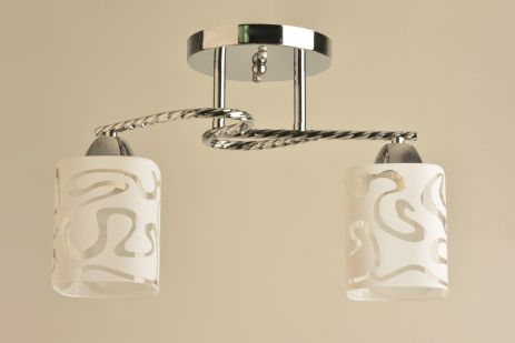 Стельова люстра Sirius Л 8124/2А CR Стельова люстра Sirius Л 8124/2А CR
