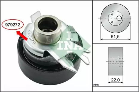 Ролик натяжной ГРМ, SKODA INA (531025230)