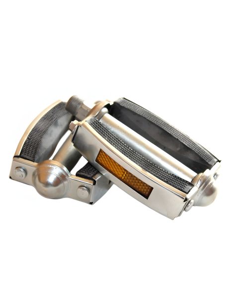 Дорожные педали "Металл" TRB-207 на шариковых подшипниках со светоотражателями