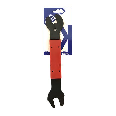 Ключ педальный KENLI KL-9730С рожковой на 15-16-17 Ключ педальный KENLI KL-9730С рожковой на 15-16-17
