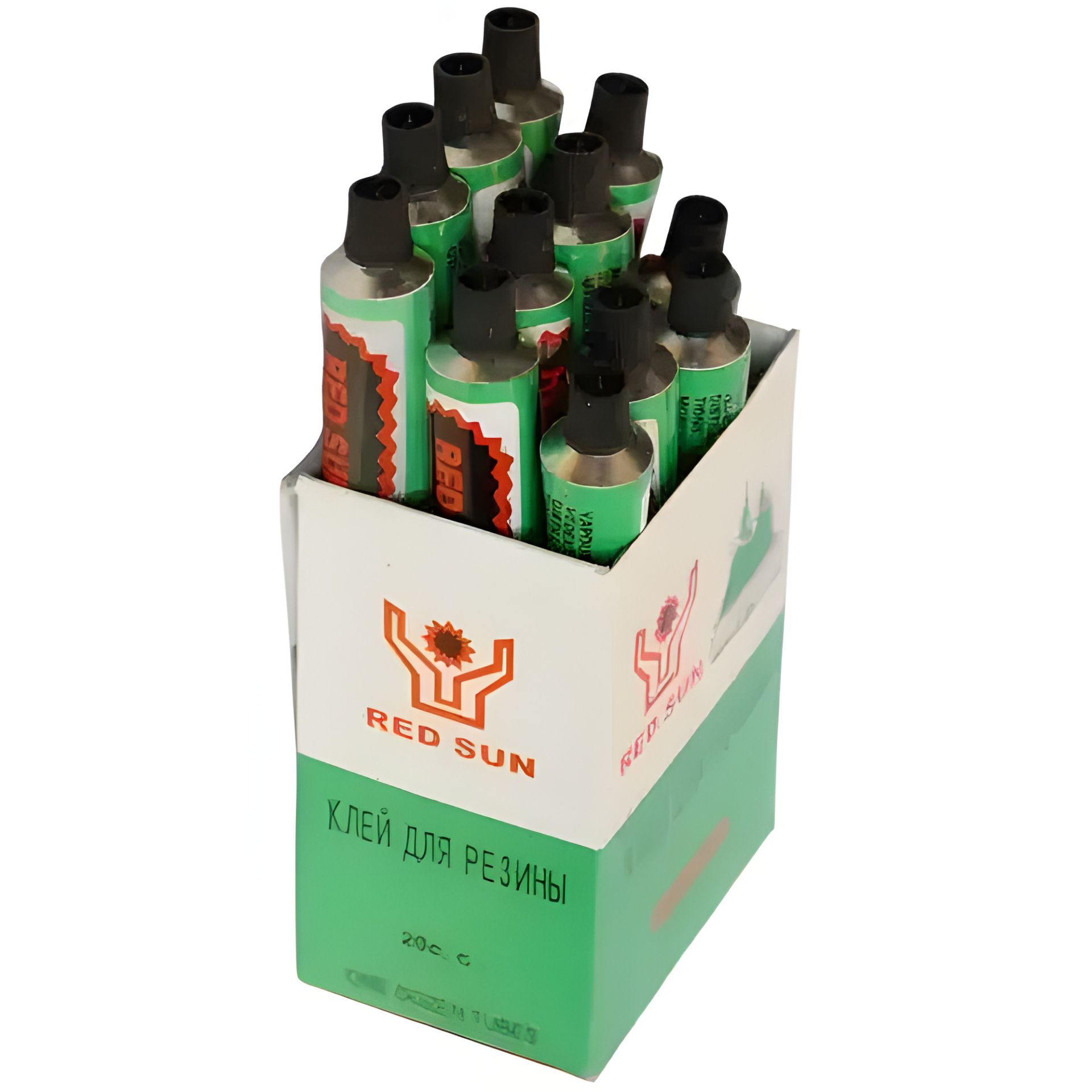 Клей "Red Sun" для ремонта камер, тюбик 20мл. универсальный Клей "Red Sun" для ремонта камер, тюбик 20мл. универсальный