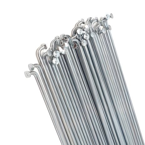 Спиця срібляста 292 мм з ніпелем Спиця срібляста 292 мм з ніпелем