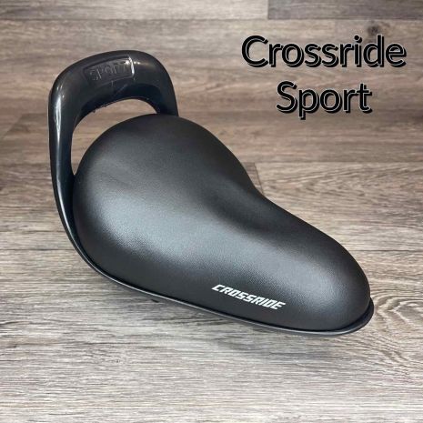 Дитяче сідло Crossride Sport чорне