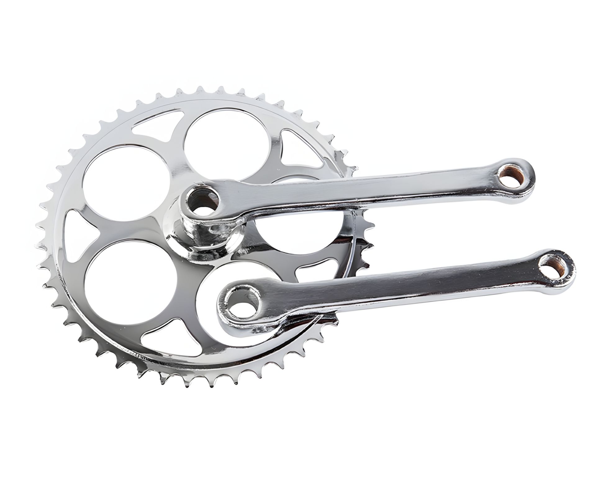 Комплект шатунов "Украина" 46 зубьев 165 мм, клиновидный Комплект шатунов "Украина" 46 зубьев 165 мм, клиновидный