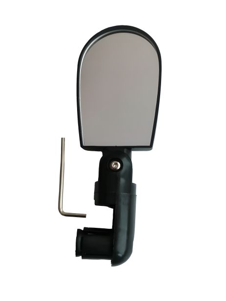 Концевое зеркало в руль Jing Yi, JY-8 черного цвета