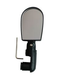 Концевое зеркало в руль Jing Yi, JY-8 черного цвета