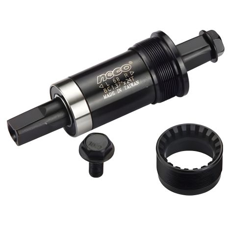 Каретка Neco 1.37*24Т (Тайвань) на промислових підшипниках, вал 122,5 мм