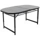 Стіл Northgate Oval Bo-Camp 150x80 cm Black/Grey (1404188)