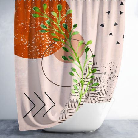 Штора для ванної Bohemian Tropichome 180x200 см