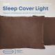 Подушка "SLEEPCOVER LIGHT" 50*70 СМ (650Г) (MICROFIBER) Коричневый