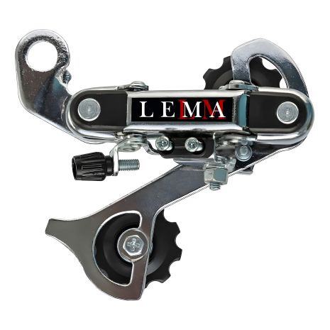 Задний переключатель LEMA HG-22A (под болт), для 5-8 скоростей, крепление на серьгу/петух