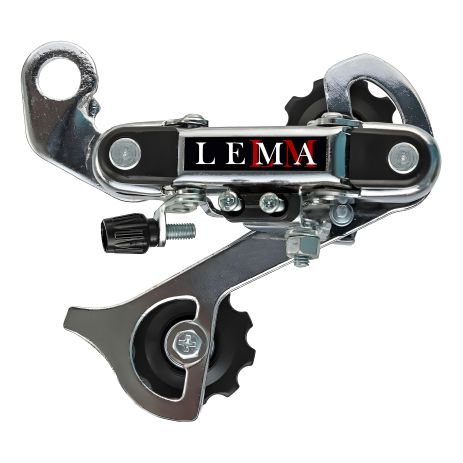 Задний переключатель LEMA HG-22A (под болт), для 5-8 скоростей, крепление на серьгу/петух
