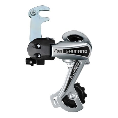 Задний переключатель скоростей Shimano Tourney RD-TY21-B-GS 6-7 скоростей, крепление под крюк