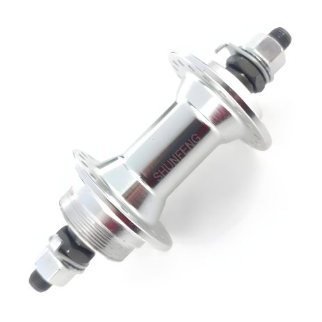 Передня втулка Shunfeng (під дискове гальмо) на 36 спиць, алюмінієва, на пром. підшипниках, під дисковий тор