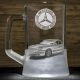 Пивной бокал с гравировкой автомобиля Mercedes S-Class - подарок для автолюбителя