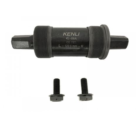 Картридж гірський (каретка) Kenli KL-08A 122,5mm різьова під квадрат