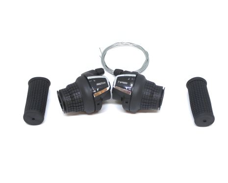 Манетки грипшифтерні Saiguan KDSG-35 3/7 швидкостей Чорні