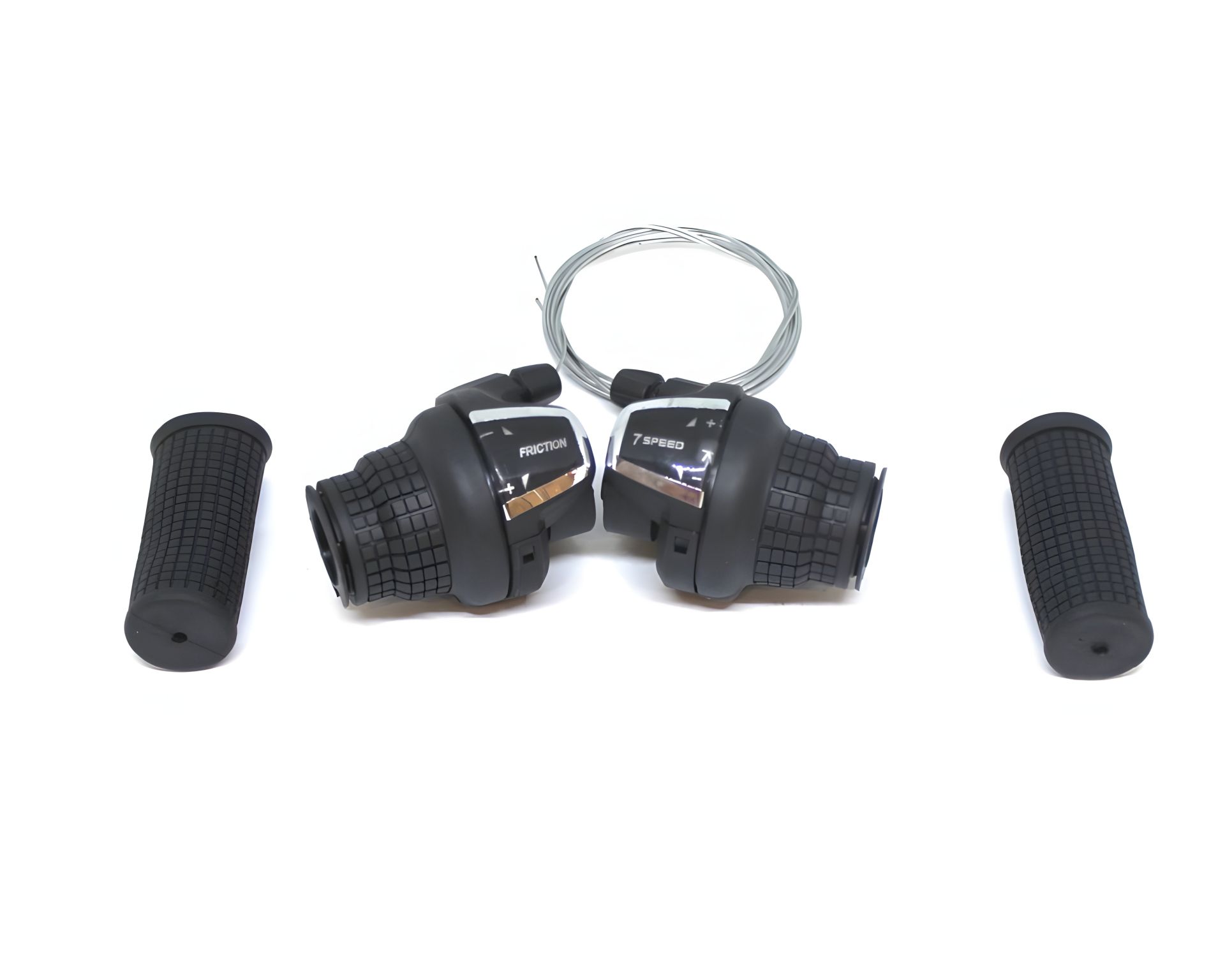 Манетки грипшифтерные черные Saiguan KDSG-35 3/7 скоростей Манетки грипшифтерные черные Saiguan KDSG-35 3/7 скоростей