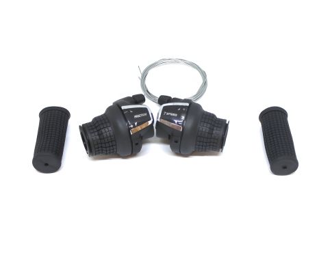 Манетки грипшифтерные черные Saiguan KDSG-35 3/7 скоростей