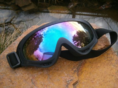 Маска очки защитный спорт x-400-bk black