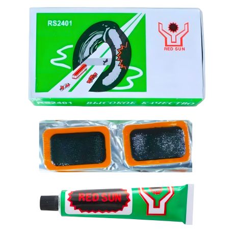 Велосипедная аптечка Red Sun RS2401 для ремонта камер и шин, клей, латки, ремкомплект