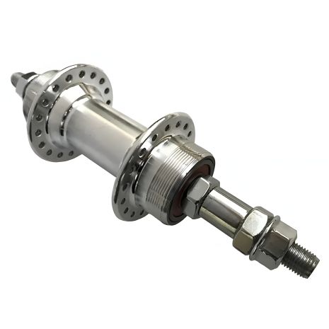 Втулка задня Shunfeng на пром. підш. (під дискове гальмо), на 36 спиць, під тріскачку - витримує навантаження