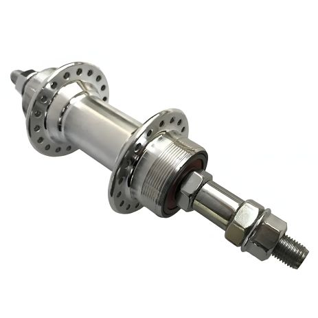 Втулка задня Shunfeng на пром. підш. (під дискове гальмо), на 36 спиць, під тріскачку - витримує навантаження