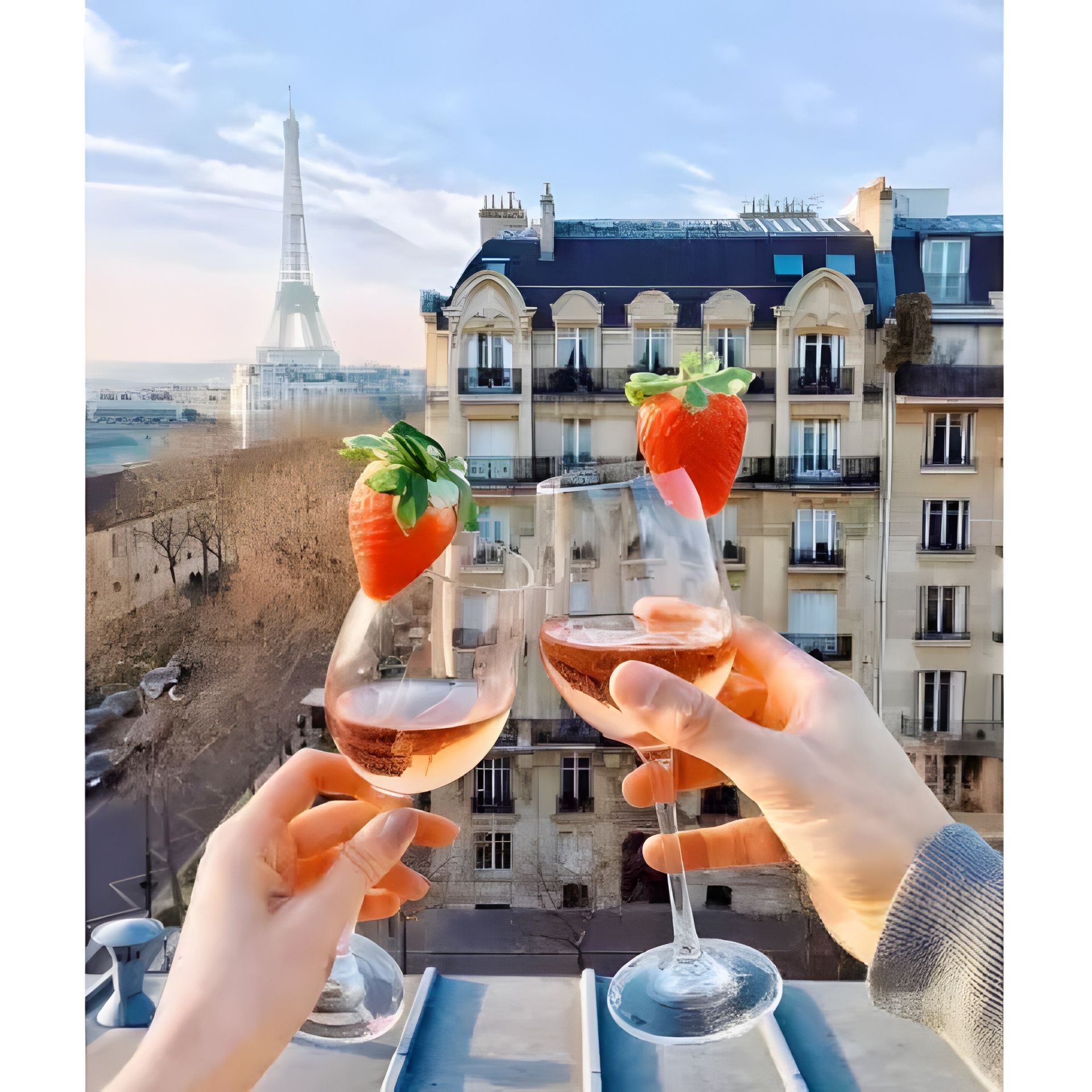 Алмазна мозаїка "Тільки ми і Париж" 40х50 см, ColorArt SP077 Алмазна мозаїка "Тільки ми і Париж" 40х50 см, ColorArt SP077