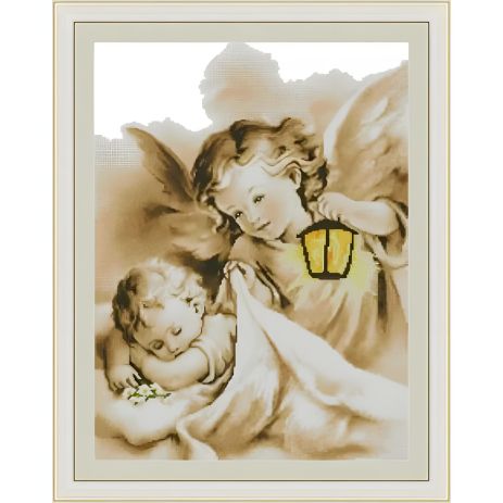 Алмазная мозаика Ангел хранитель 40х50 см ColorArt SP073 Алмазная мозаика Ангел хранитель 40х50 см ColorArt SP073