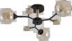 Люстра декоративная INTEREES IS XA1501/3 BK+WOOD