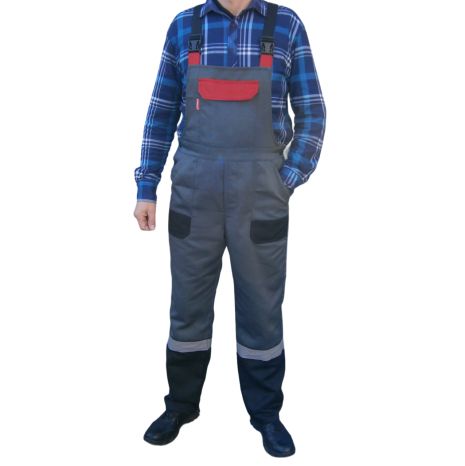 Полу-коффинсон работают профессионально, комбо - серый с отражающей полосой