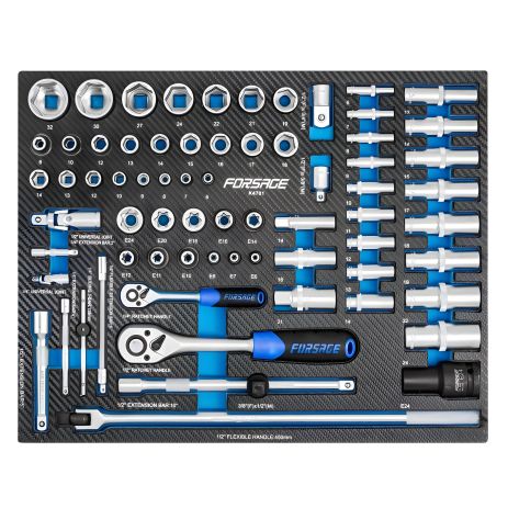 Инструментальный набор 70 пр. (ложемент) FORSAGE F-K4701