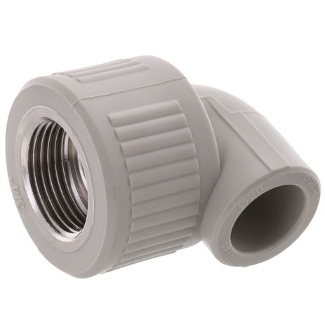 КРВ 20х3/4 Коліно з внутрішньою різьбою поліпропілен PPR EUROPRODUCT