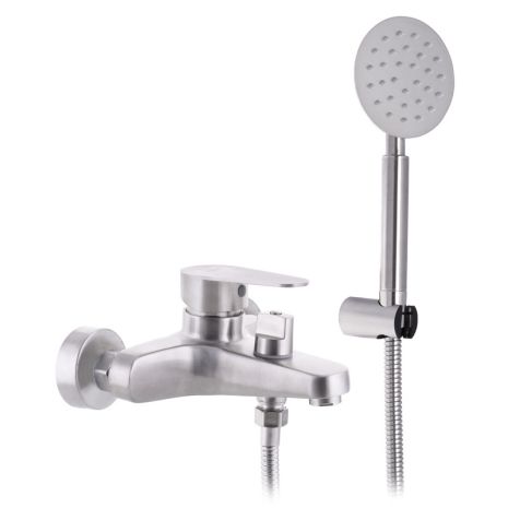 Змішувач для ванни з нержавійки ZERIX ASA-009 EURO