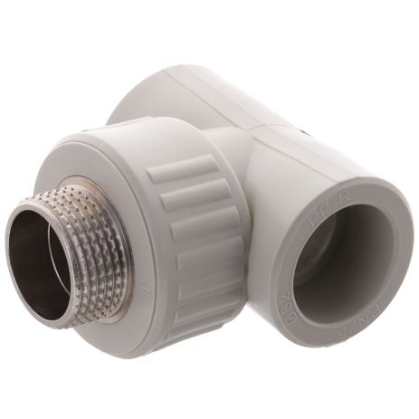 ТРН 32х1 Трійник з наружньою різьбою поліпропілен PPR EUROPRODUCT