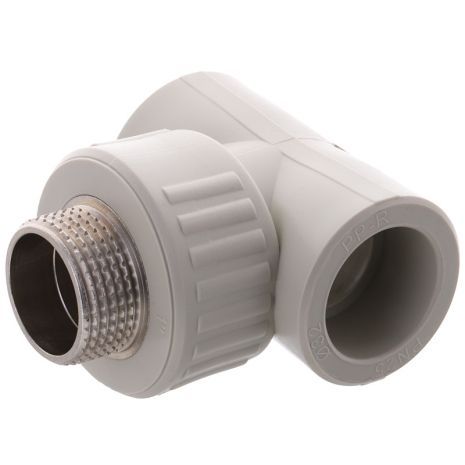 ТРН 32х1 Трійник з наружньою різьбою поліпропілен PPR EUROPRODUCT