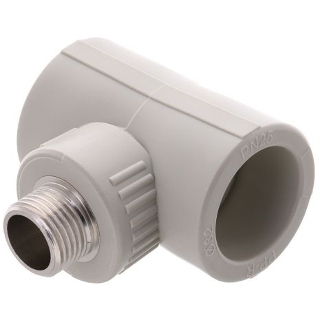 ТРН 32х1/2 Трійник з наружньою різьбою поліпропілен PPR EUROPRODUCT