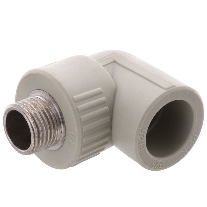 КРН 25х1/2 коліно з зовнішньою різьбою поліпропілен PPR EUROPRODUCT КРН 25х1/2 коліно з зовнішньою різьбою поліпропілен PPR EUROPRODUCT