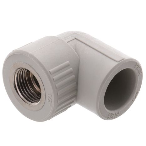 КРВ 25х1/2 Коліно з внутрішньою різьбою поліпропілен PPR EUROPRODUCT